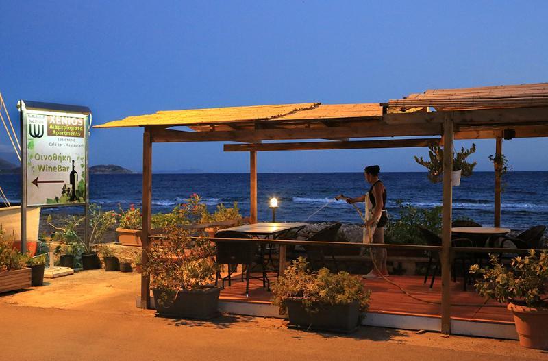 Xenios Apartments Ayos Nikolaos Dış mekan fotoğraf